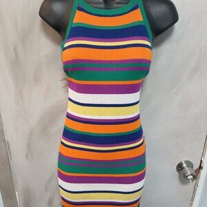 Forever 21 Striped Knit Halter